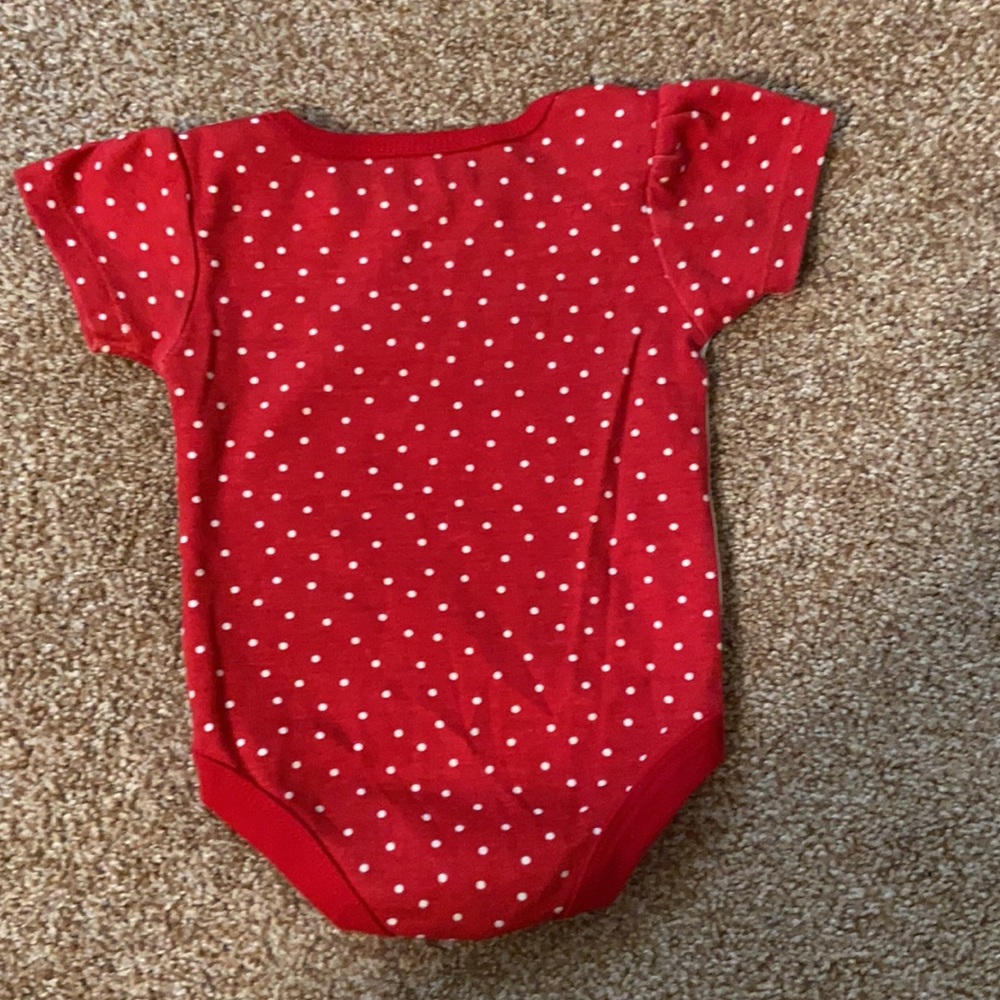 Disney 3 month Minnie and Mickey Christmas onesie! - Picture 4 of 4